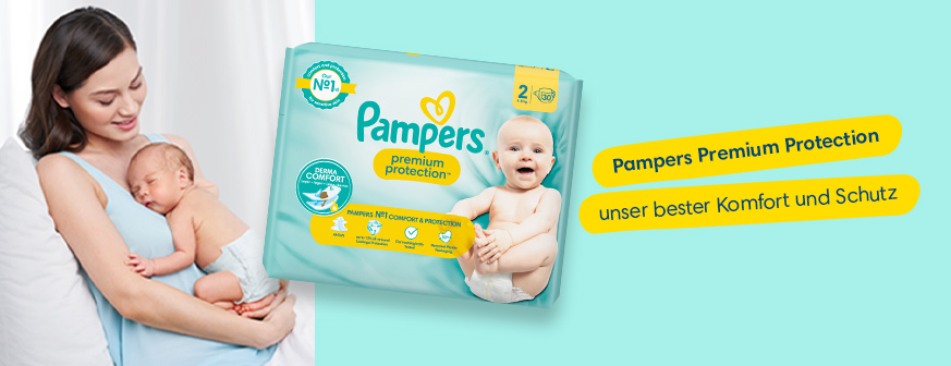 Pampers Premium Protection bei Müller