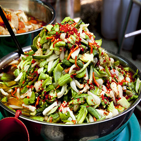 Thai-Gurkensalat